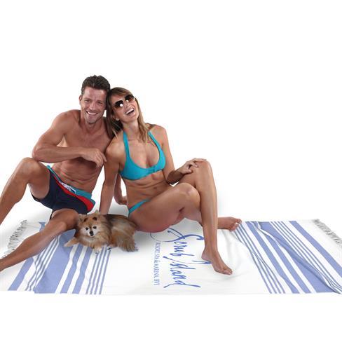 FT185 - 36 x 70, 18 lb., Copa Cabana Stripe Beach Towel