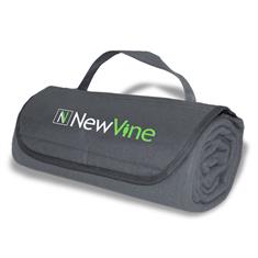 47 x 53, Fleece Roll-Up with Pocketed, Nylon Flap and Handle